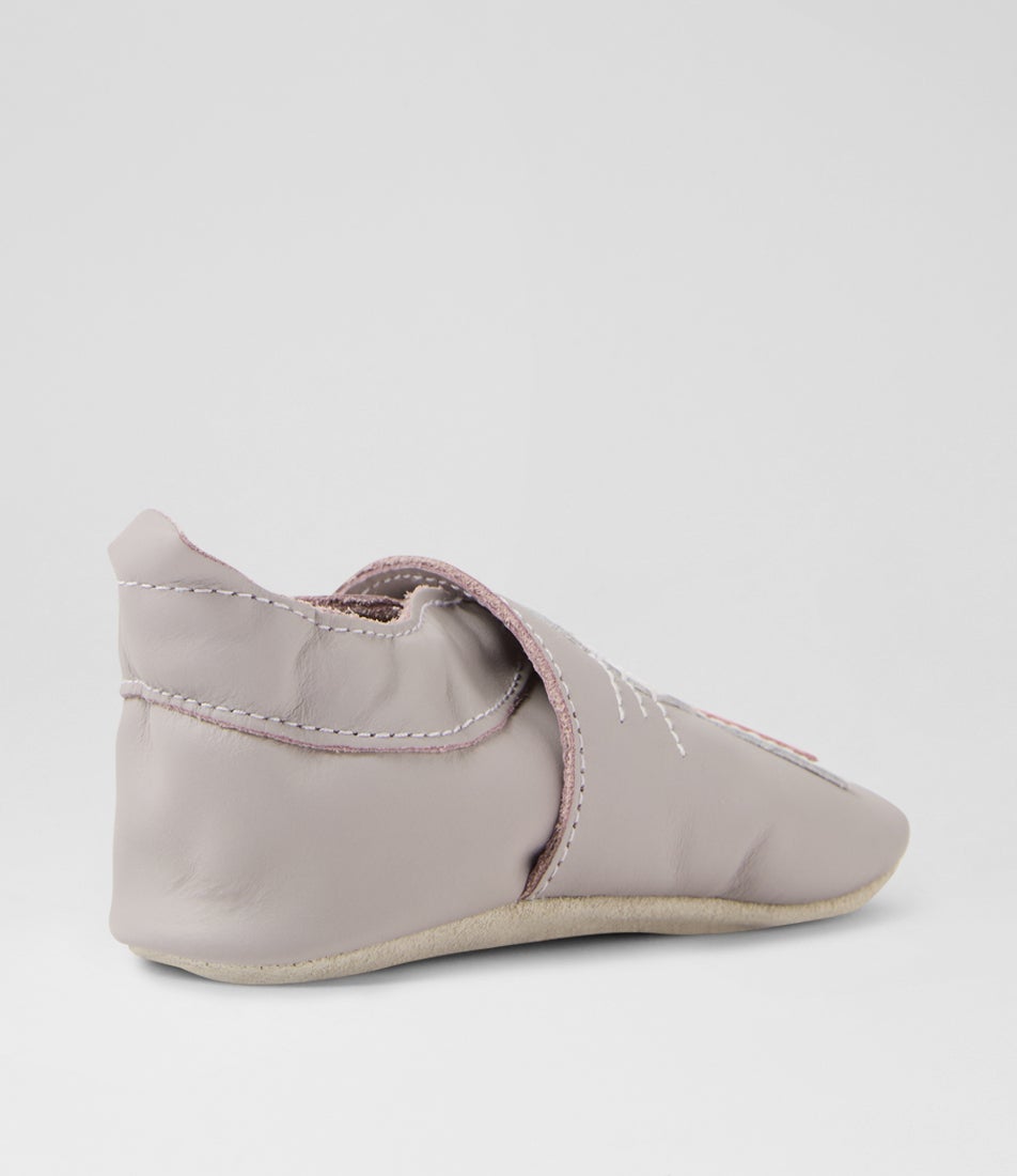 Bobux Ss Rabbit Infant Lilac Leather Flat Shoes
