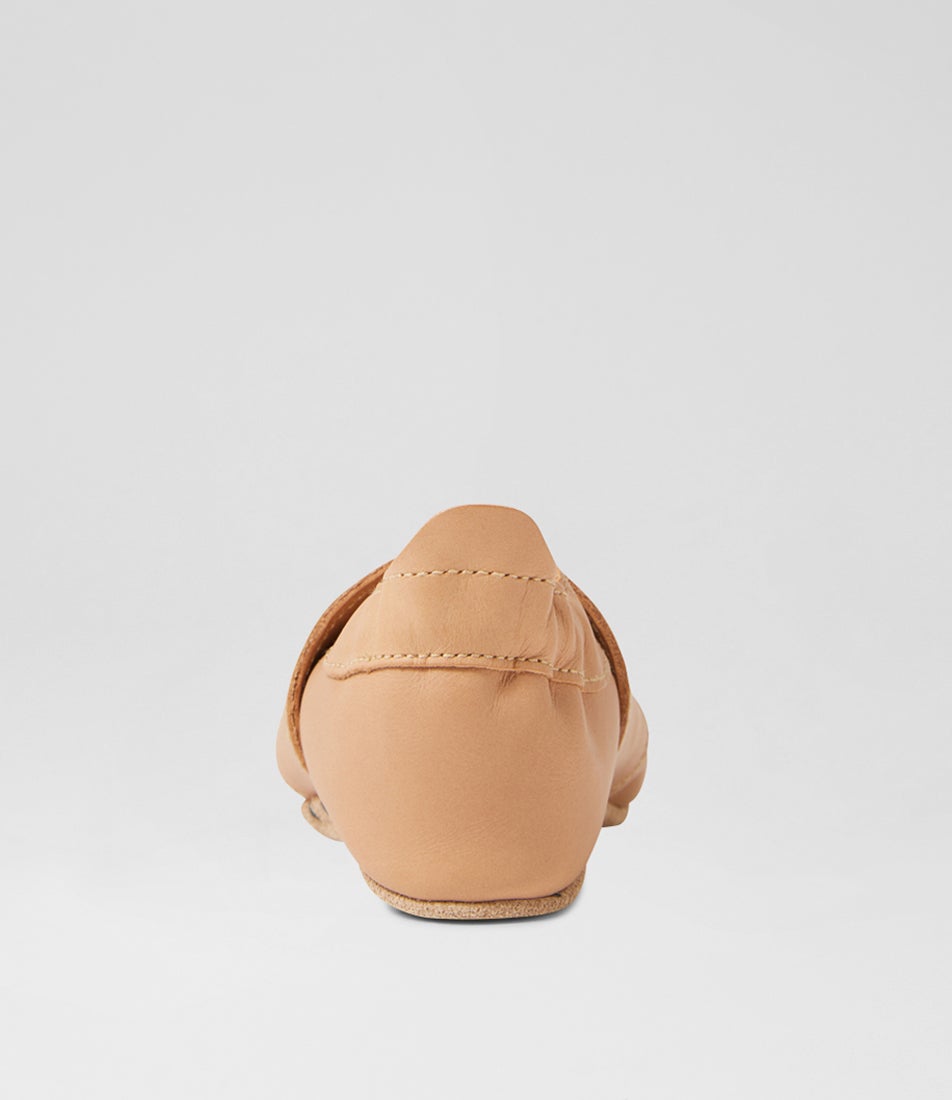 Bobux Ss Seal Caramel Leather Flat Shoes