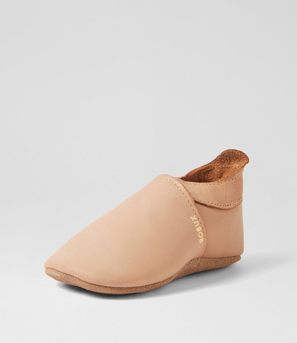 Bobux Ss Simple Infant Caramel Leather Flat Shoes