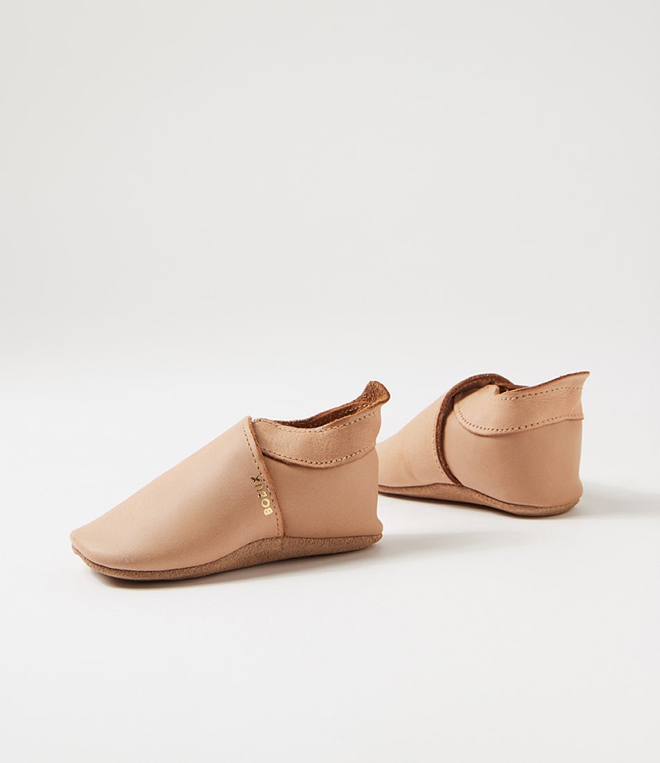 bobux Ss Simple Infant Caramel Leather Flat Shoes