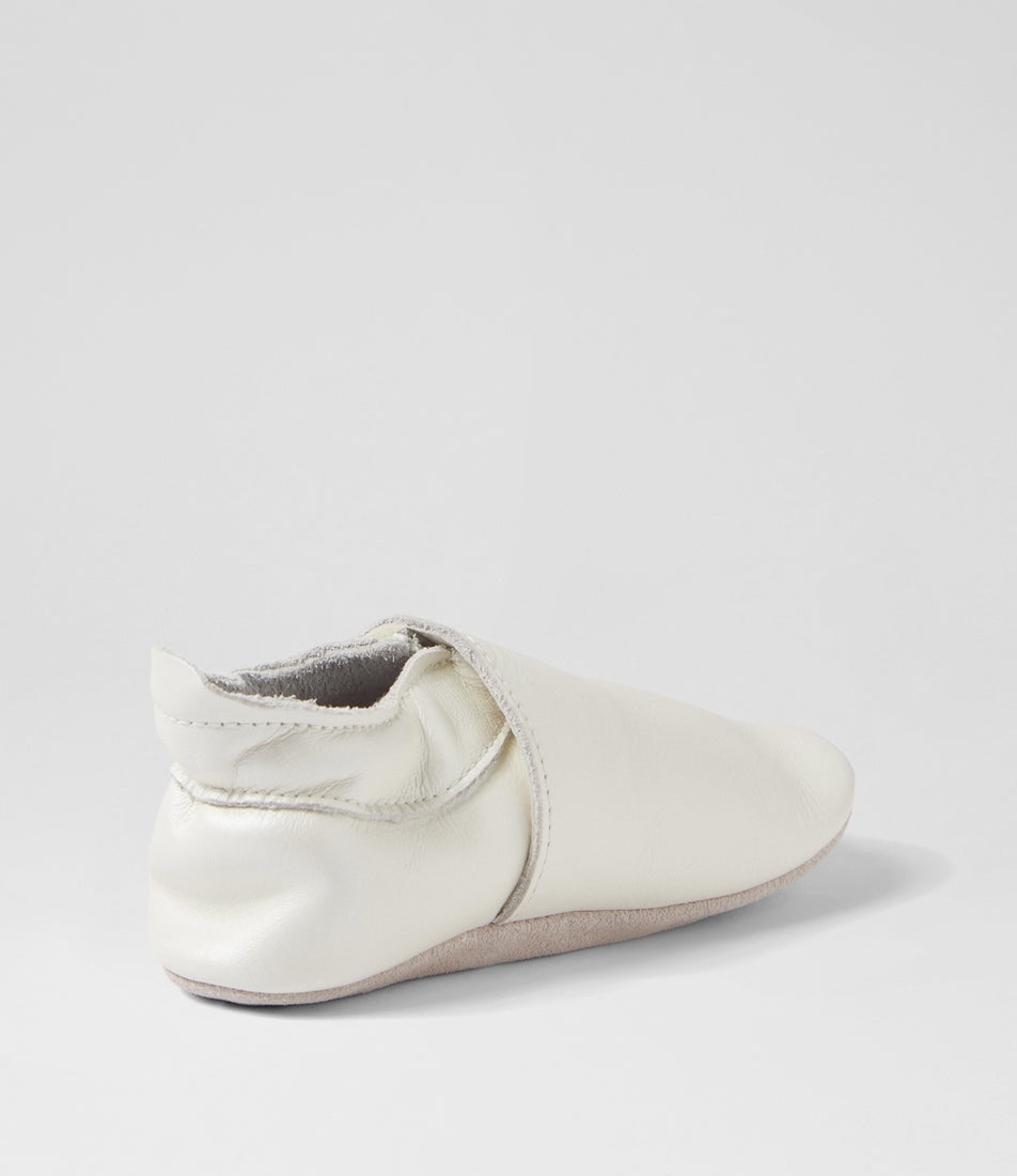 Bobux Ss Simple Infant Pearl Leather Flat Shoes