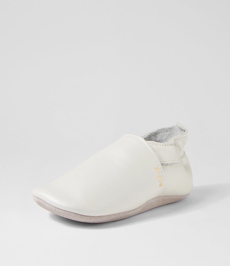 Bobux Ss Simple Infant Pearl Leather Flat Shoes