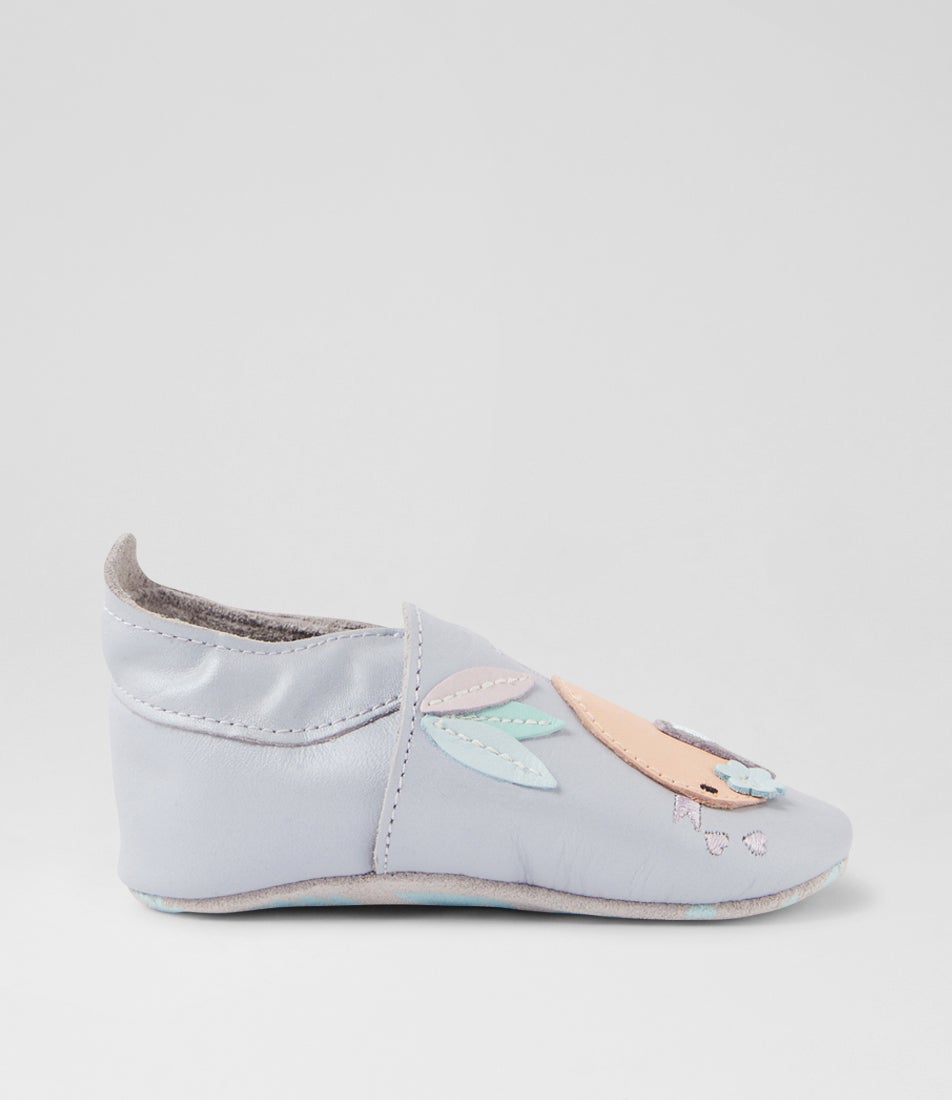 Bobux Ss Songbird Infant Mauve Leather Flat Shoes