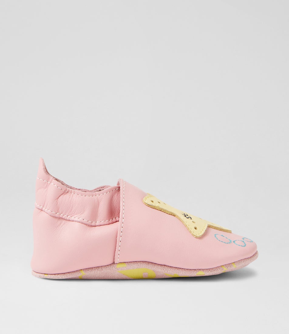Bobux Ss Starfish Blossom Leather Flat Shoes