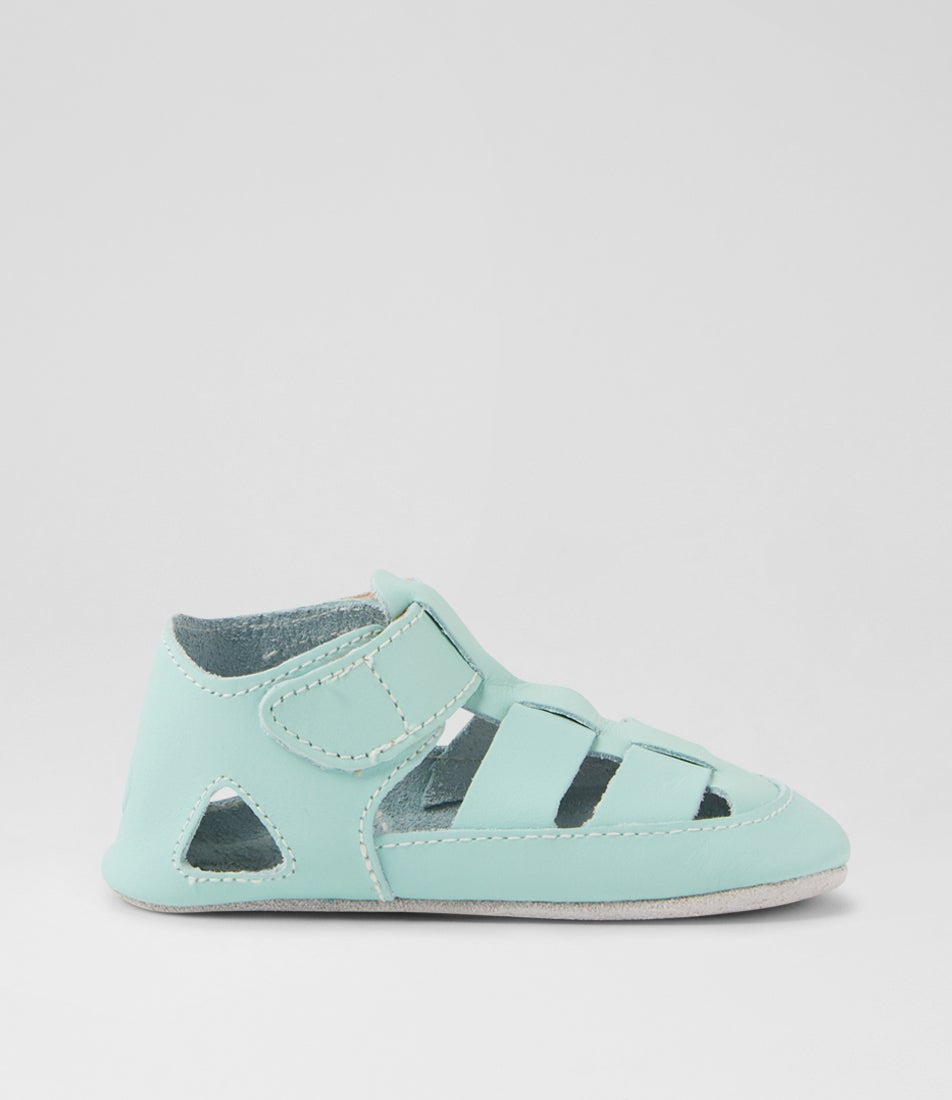 Bobux Ss Tidal Mini Infant Mint Leather Flat Shoes
