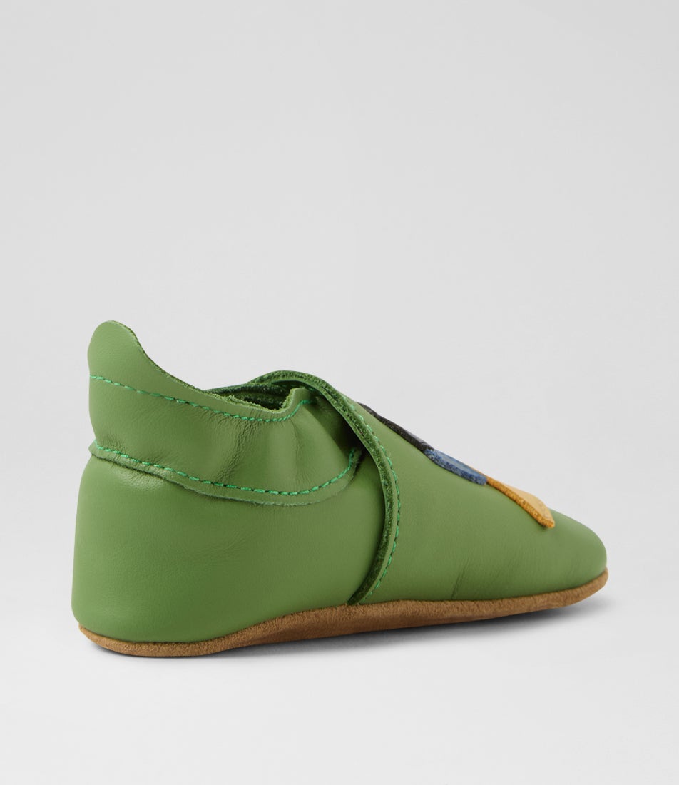 Bobux Ss Tipper Infant Fern Leather Flat Shoes