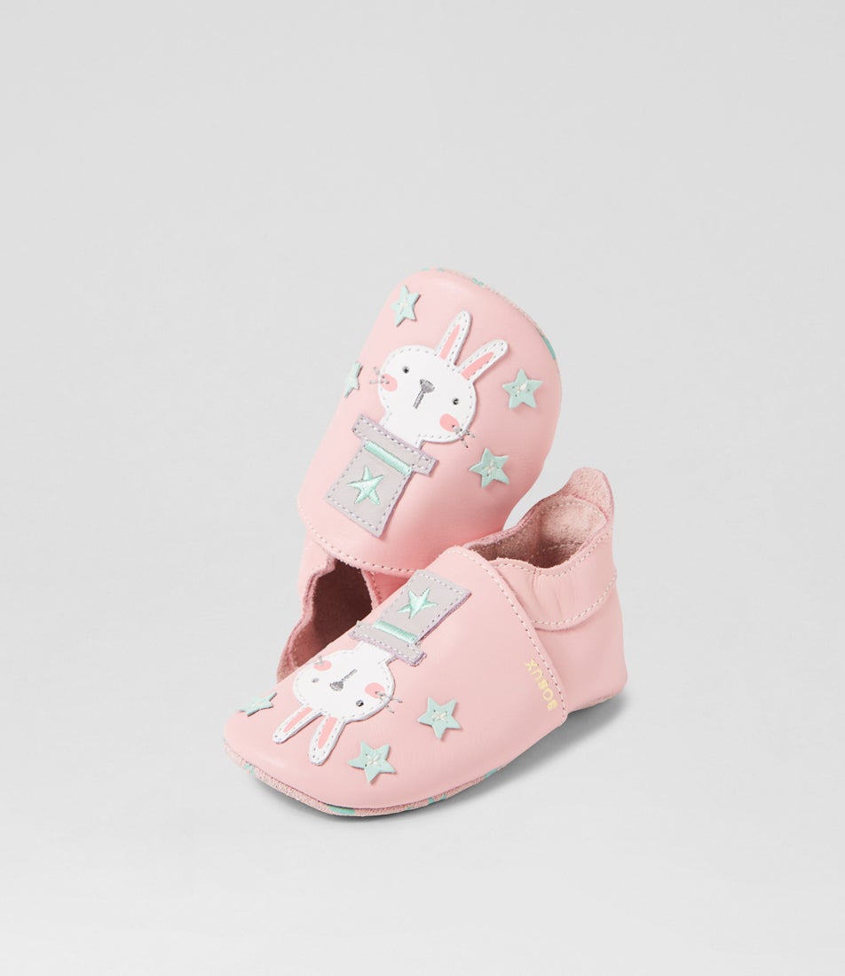 bobux Ss Wander Blossom Leather Flat Shoes