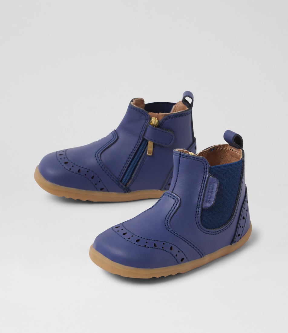 bobux Su Billie Future Dusk Leather Ankle Boots