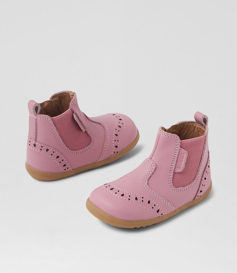 bobux Su Billie Lilas Leather Ankle Boots