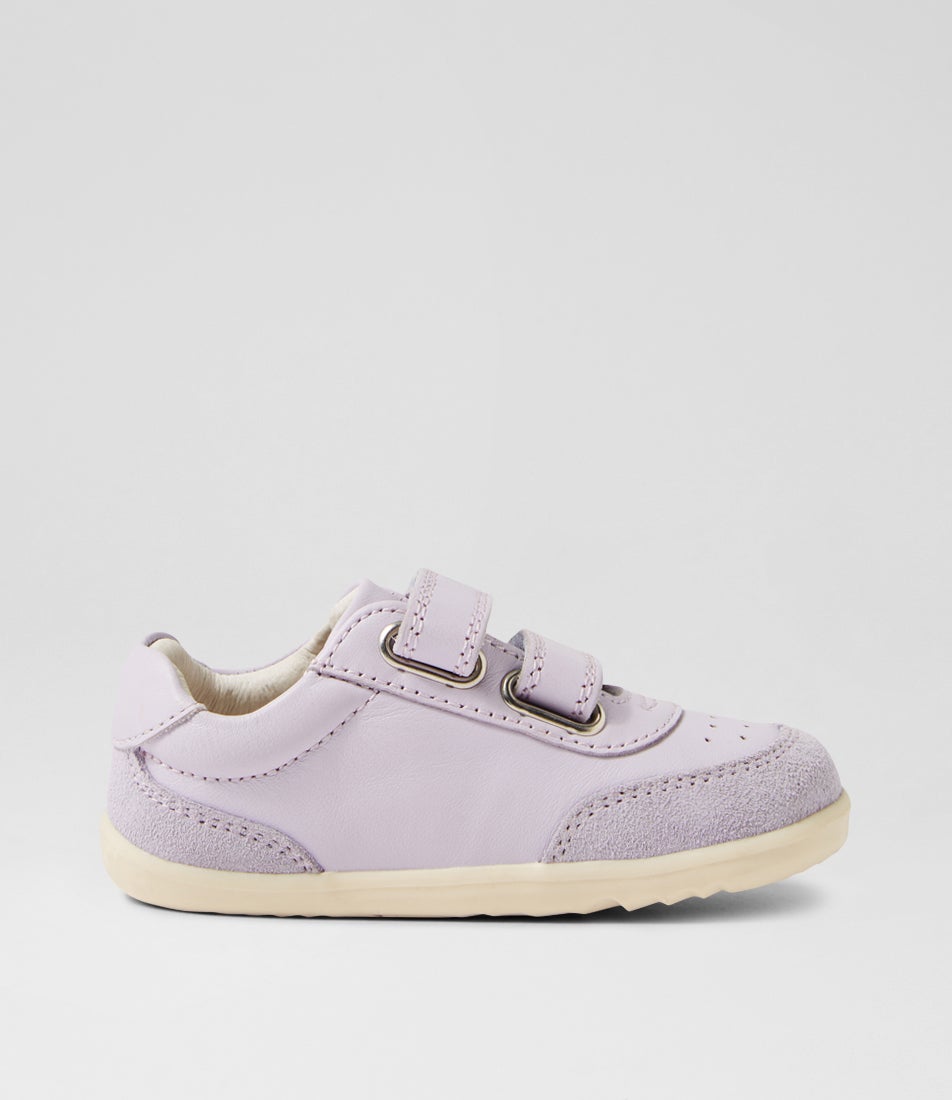 Bobux Su Champ Infant Thistle Leather Sneakers