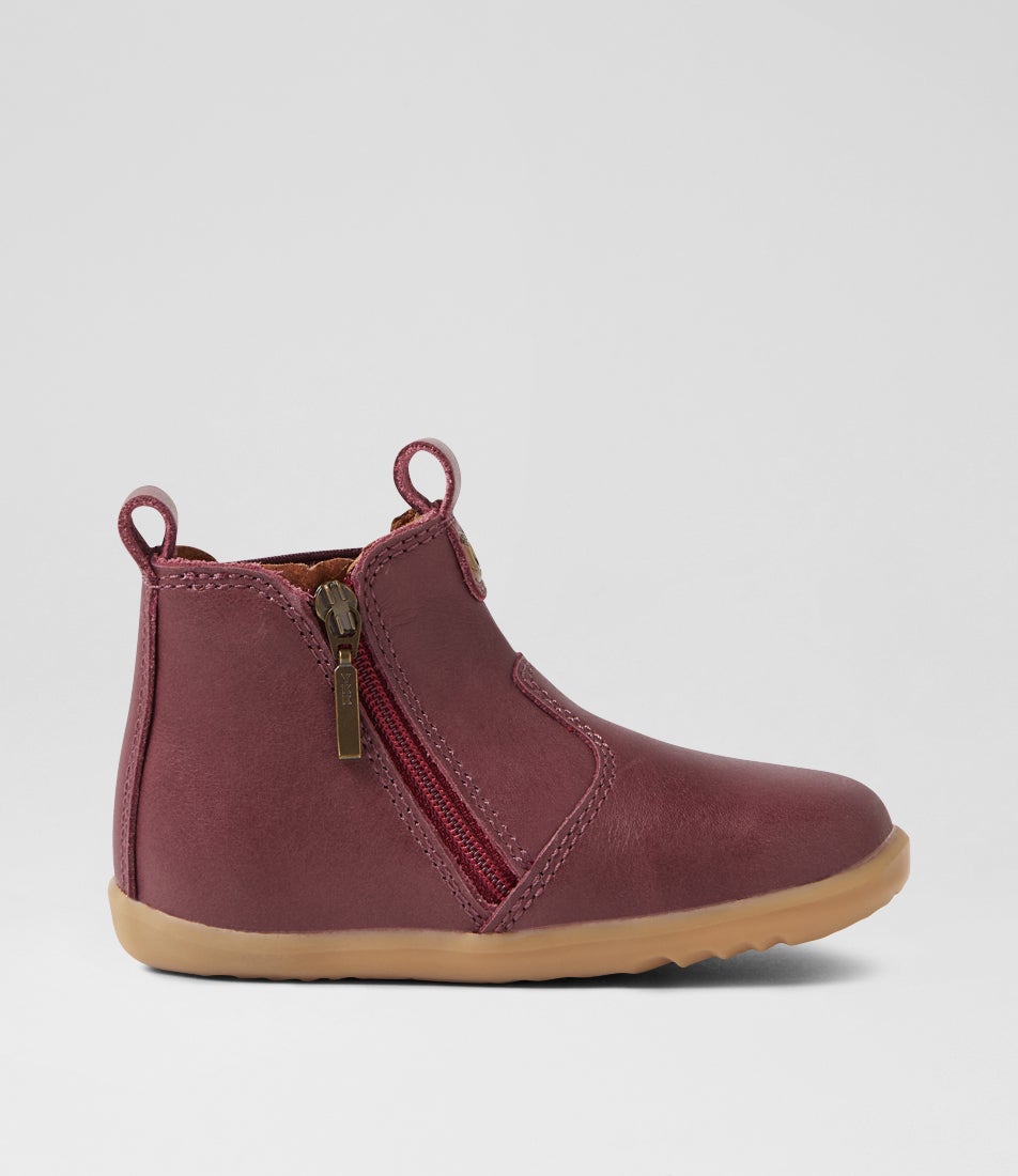Bobux Su Jodhpur Fig Leather Chelsea Boots