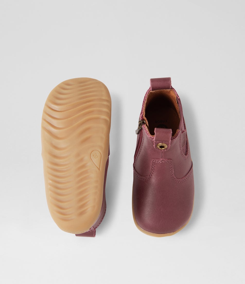 Bobux Su Jodhpur Fig Leather Chelsea Boots