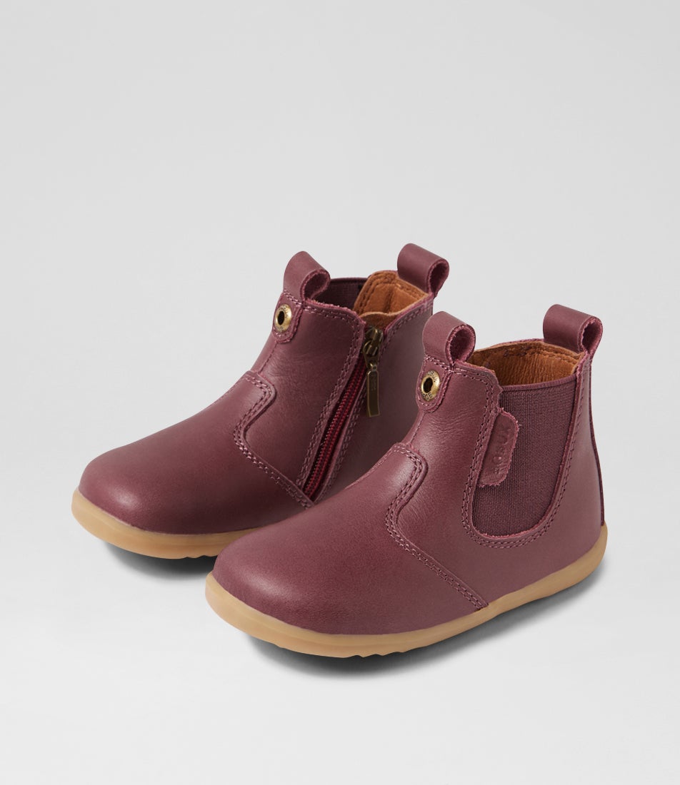 bobux Su Jodhpur Fig Leather Chelsea Boots