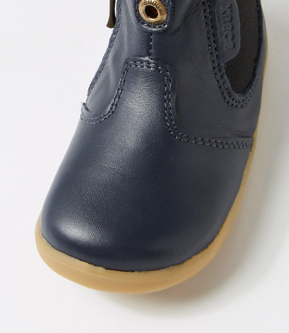 Bobux Su Jodhpur Infant Navy Leather Chelsea Boots