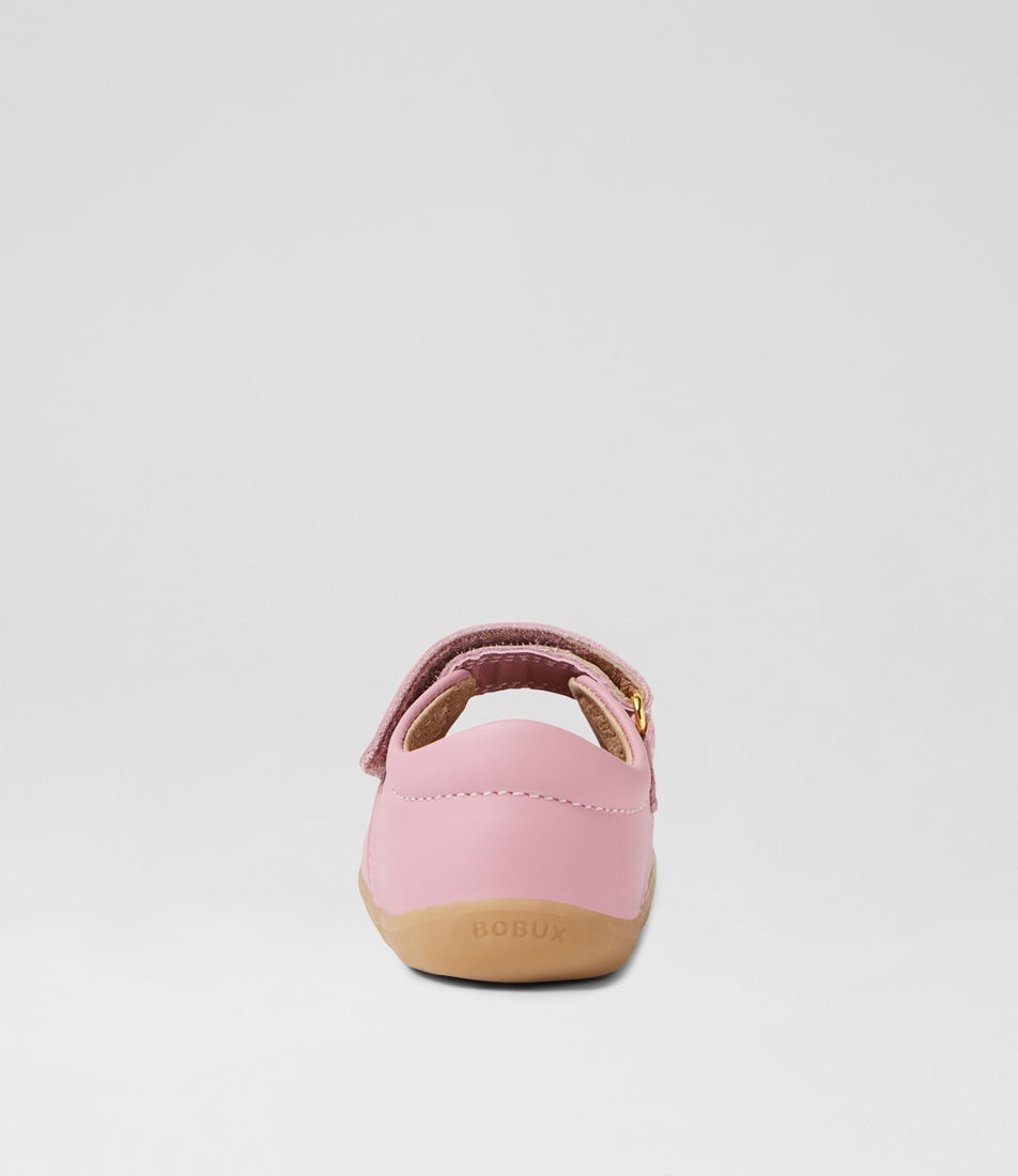 Bobux Su Lola Lilas Leather Flat Shoes