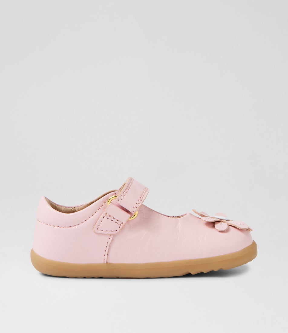 Bobux Su Pixie Parfait Pink Leather Flat Shoes
