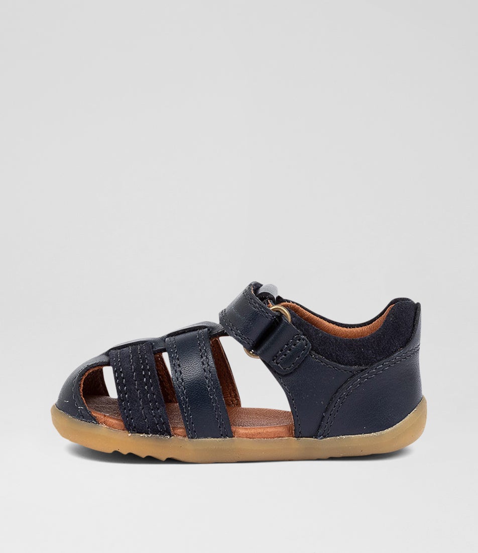 Bobux Su Roam Infant Navy Leather Sandals