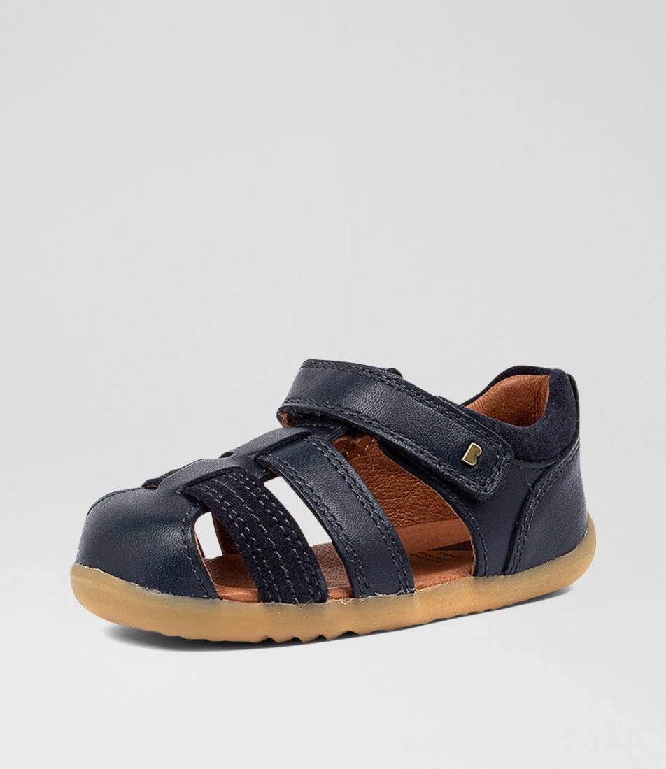 Bobux Su Roam Infant Navy Leather Sandals