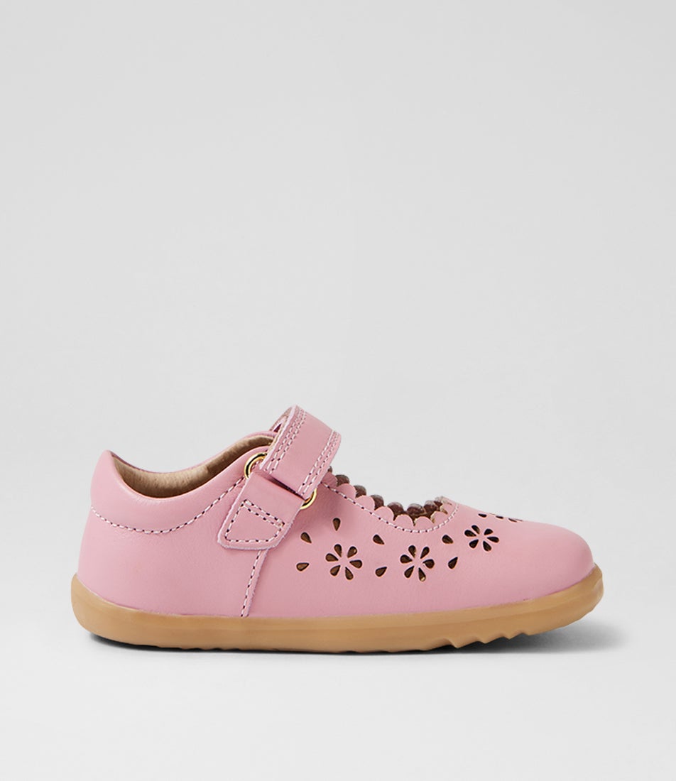 Bobux Su Tilly Lilas Leather Flat Shoes