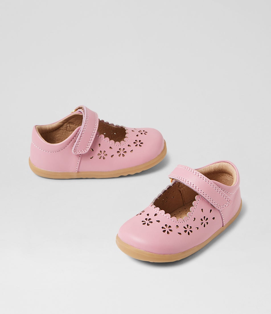 bobux Su Tilly Lilas Leather Flat Shoes