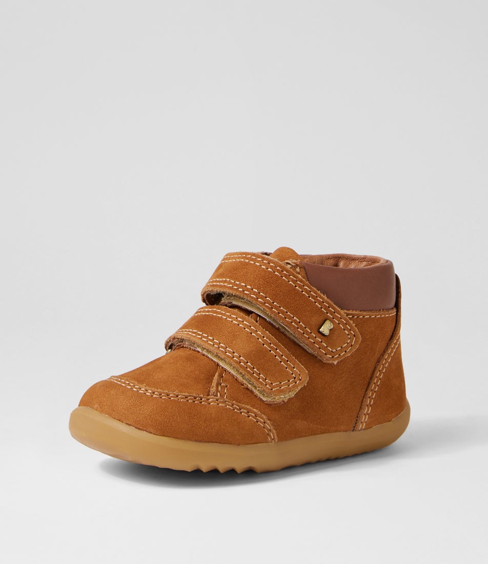 Bobux Su Timber Infant Mustard Suede Ankle Boots