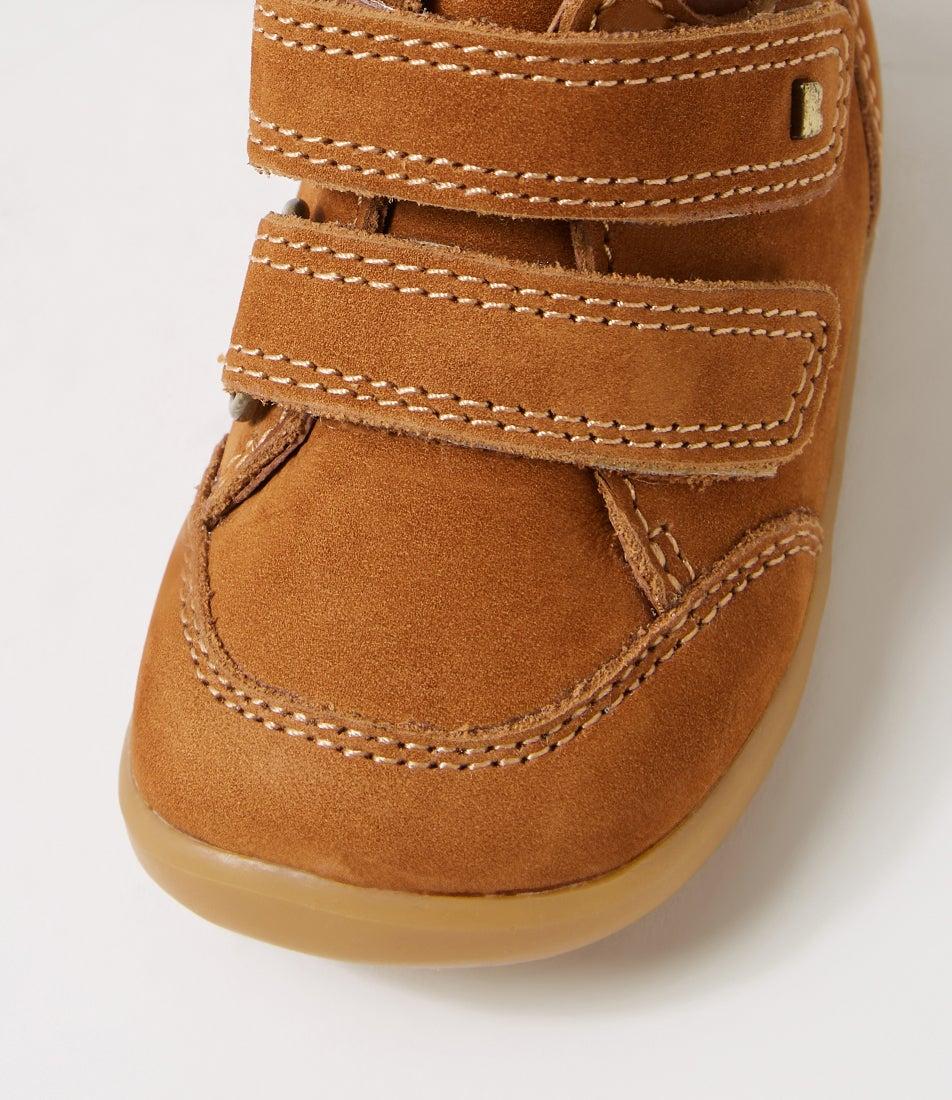 Bobux Su Timber Infant Mustard Suede Ankle Boots