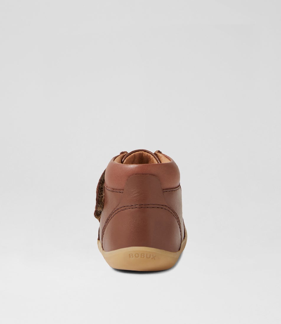 Bobux Su Timber Toffee Leather Ankle Boots