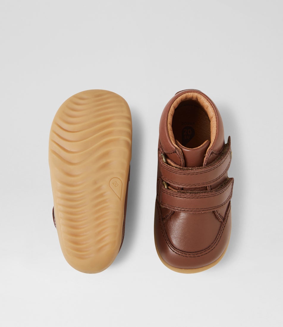 Bobux Su Timber Toffee Leather Ankle Boots
