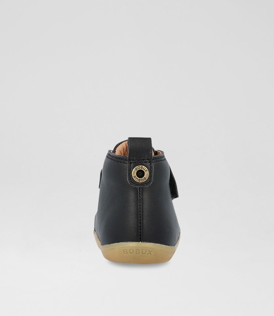 Bobux Su Voyager Infant Black Leather Ankle Boots