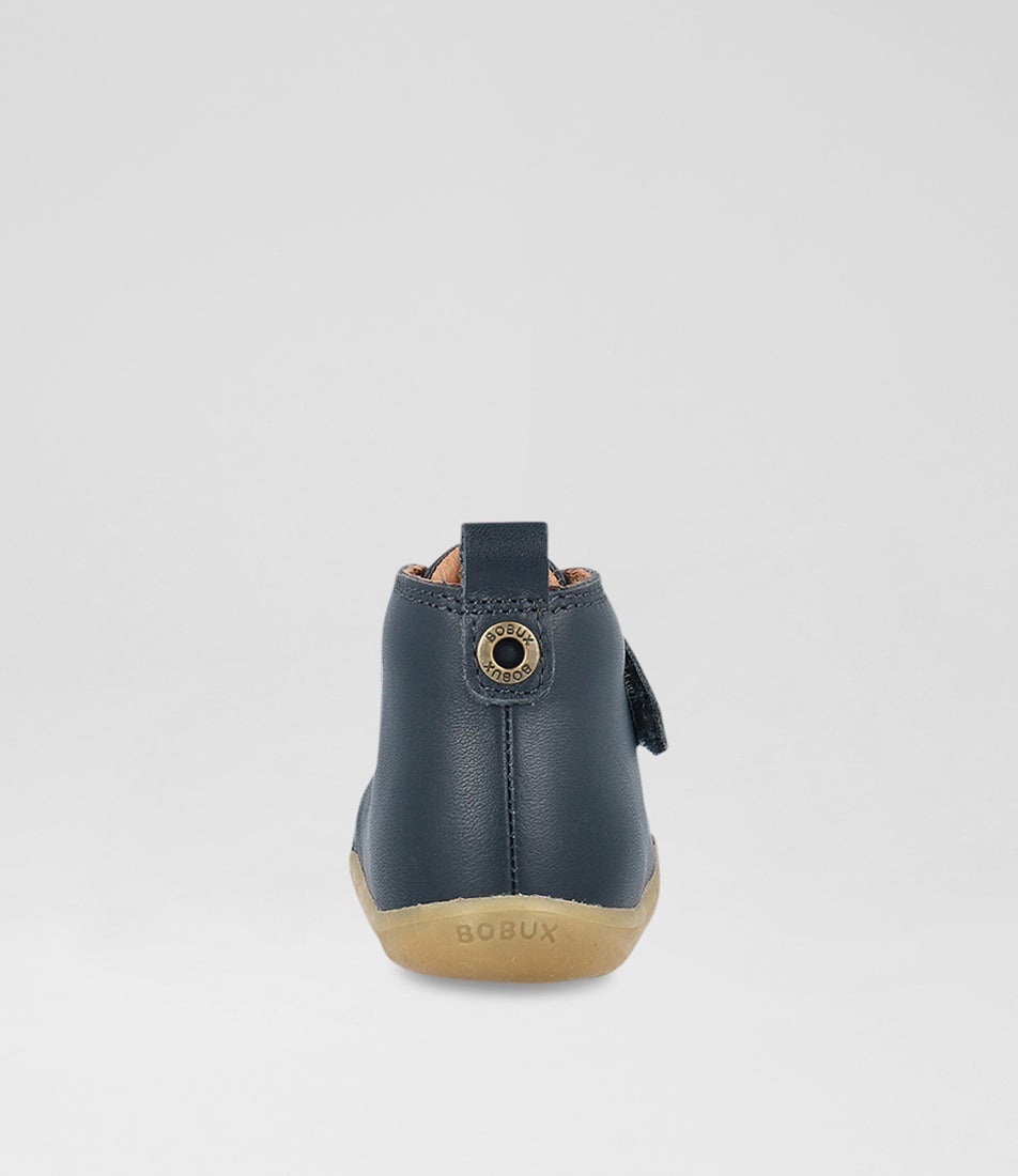 Bobux Su Voyager Infant Navy Leather Ankle Boots