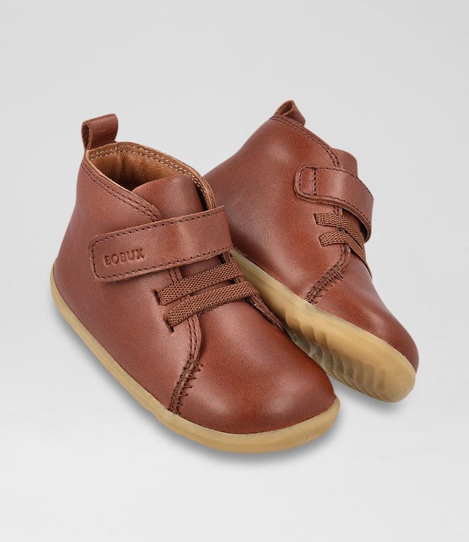 Bobux Su Voyager Infant Toffee Leather Ankle Boots