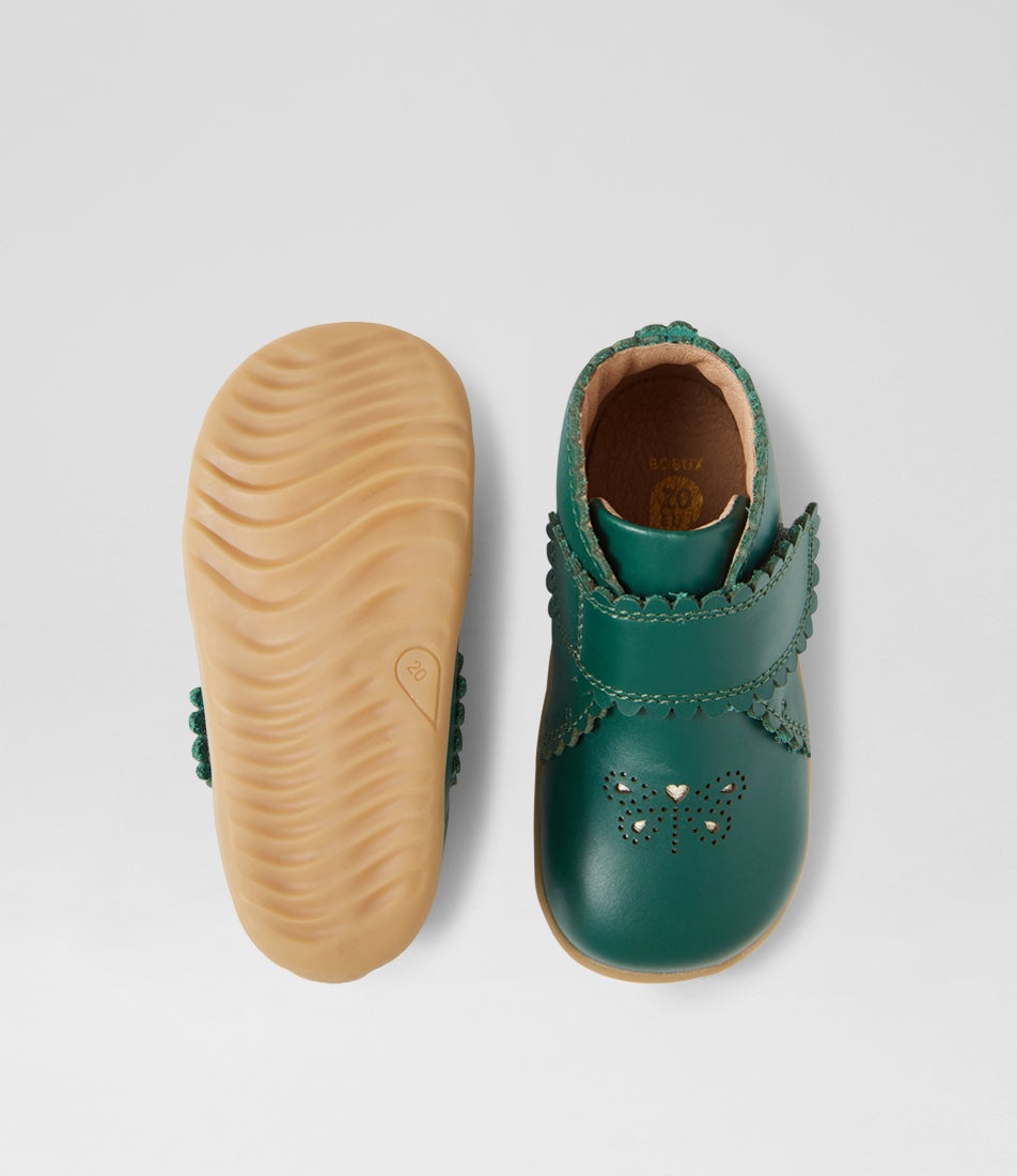 Bobux Su Willow Bayberry Leather Ankle Boots