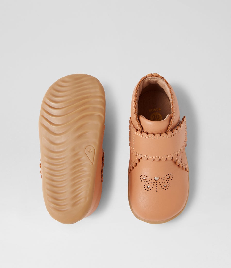 Bobux Su Willow Sandstorm Leather Ankle Boots