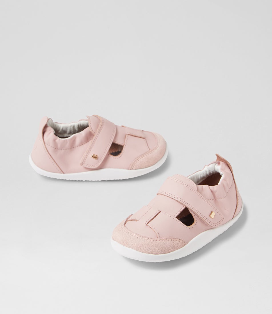 bobux Xp Beau Ballet Pink Leather Flat Shoes