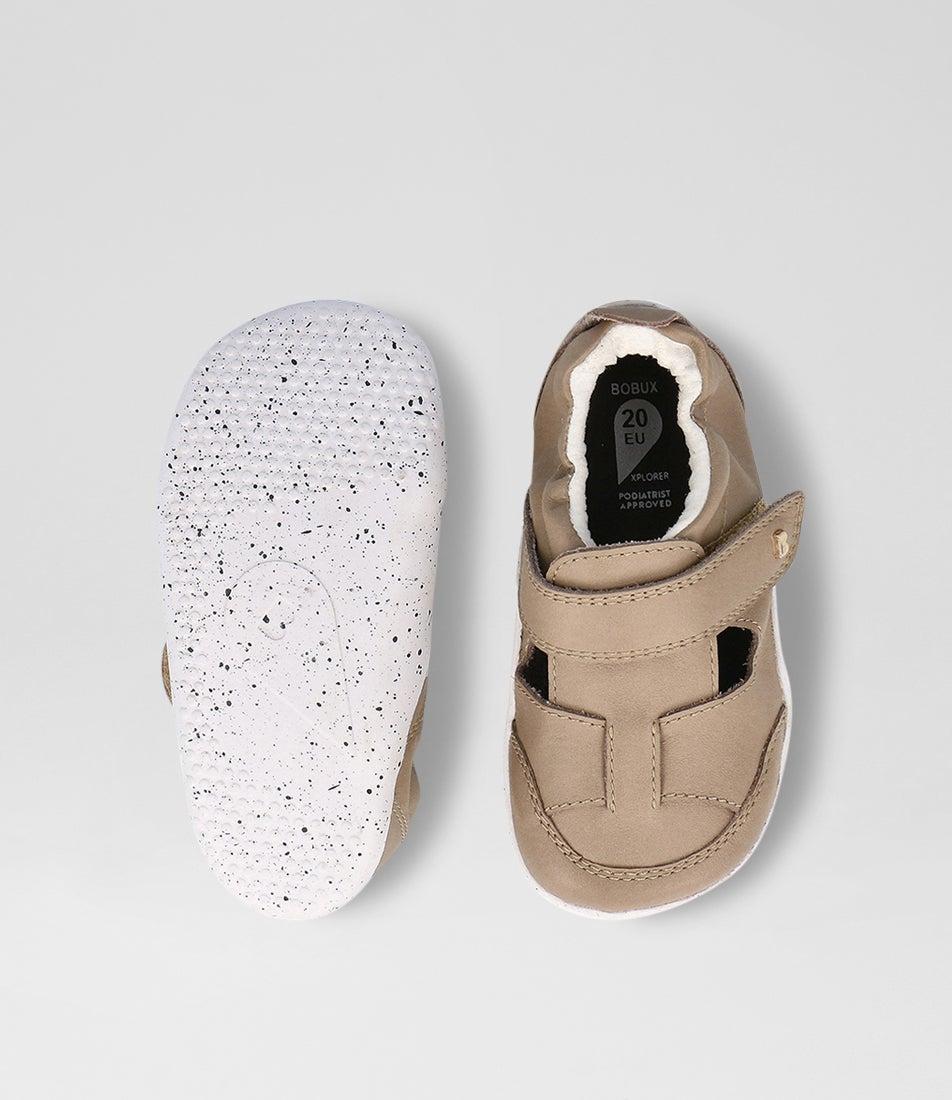 Bobux Xp Beau Infant Atmosphere Leather Flat Shoes