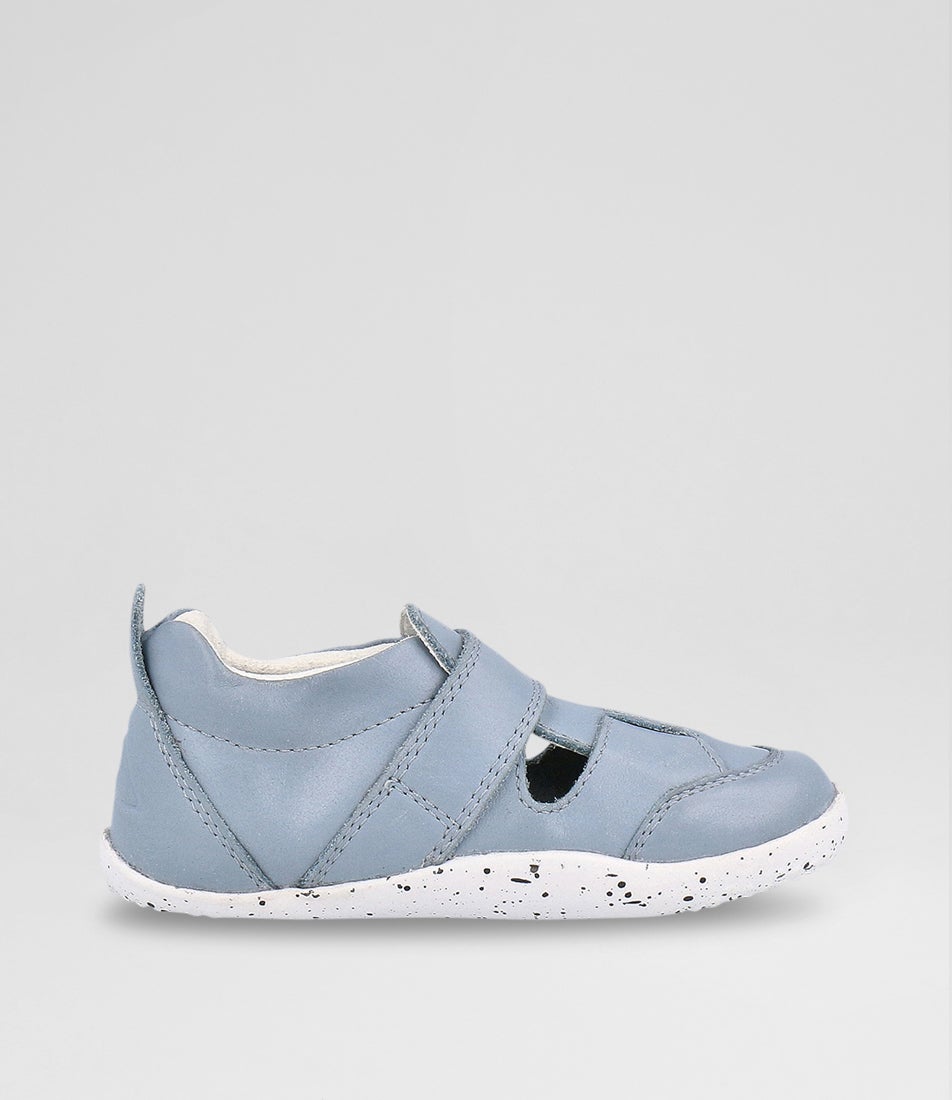 Bobux Xp Beau Infant Jeans Leather Flat Shoes