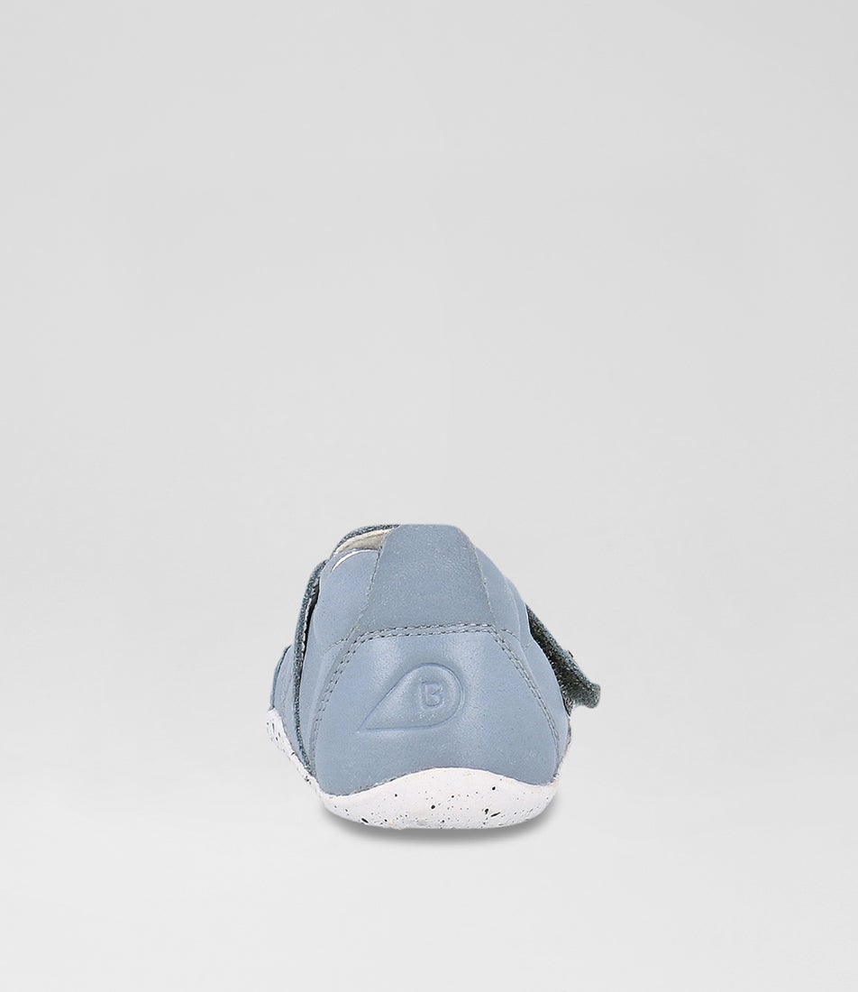 Bobux Xp Beau Infant Jeans Leather Flat Shoes