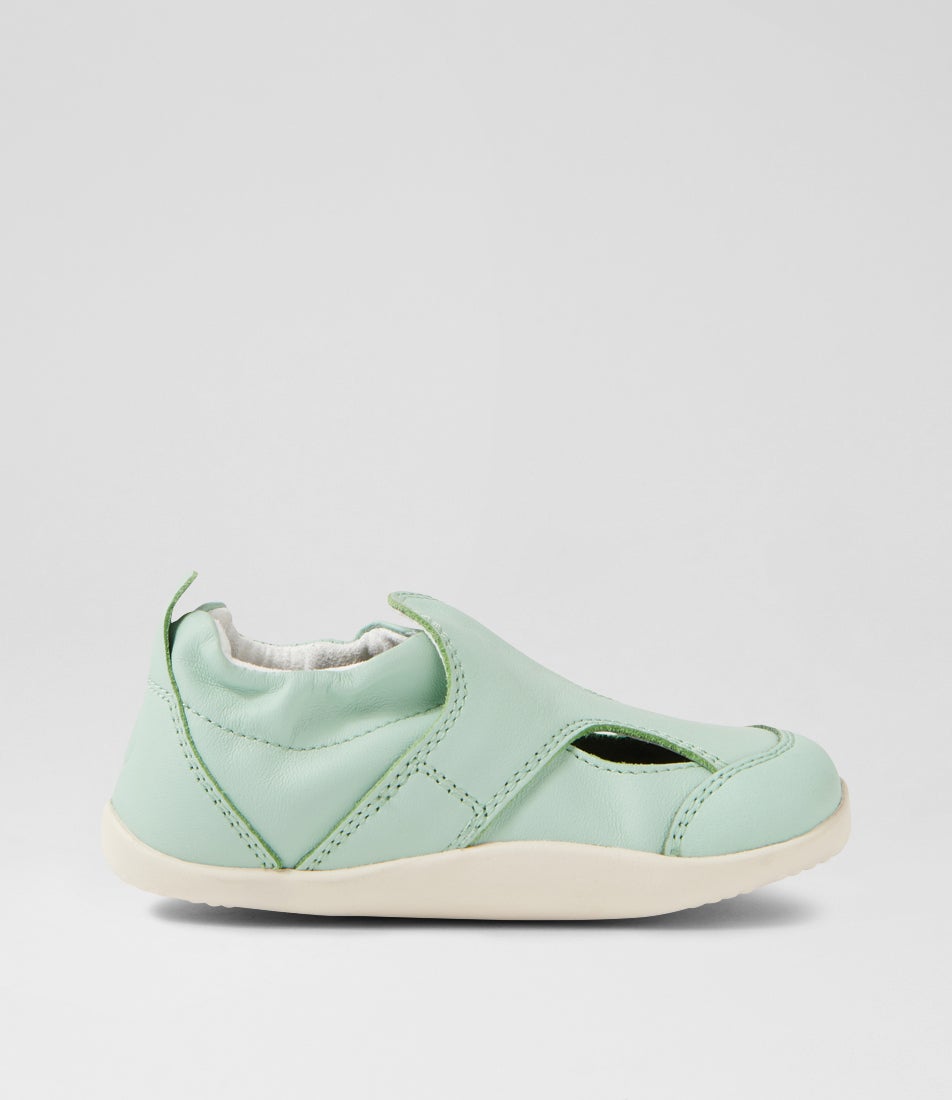 Bobux Xp Breeze Birds Egg Leather Flat Shoes