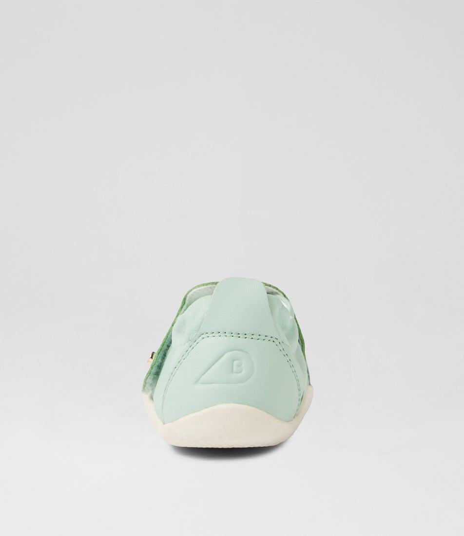 Bobux Xp Breeze Birds Egg Leather Flat Shoes