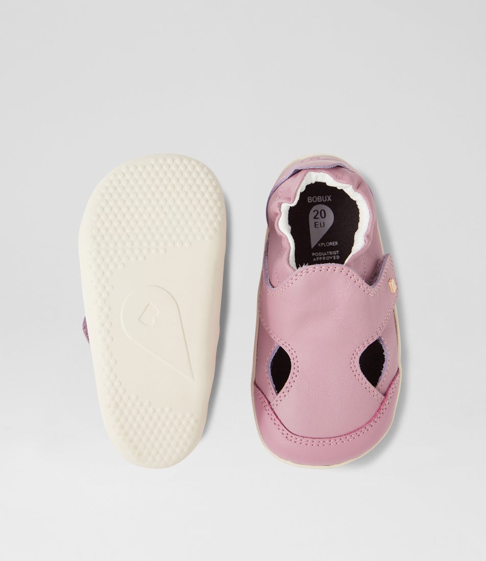 Bobux Xp Breeze Lilas Leather Flat Shoes