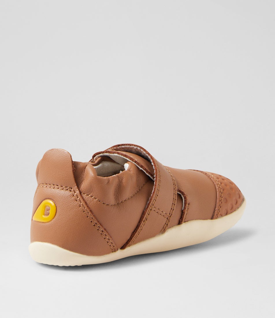 Bobux Xp Go Infant Caramel Leather Flat Shoes