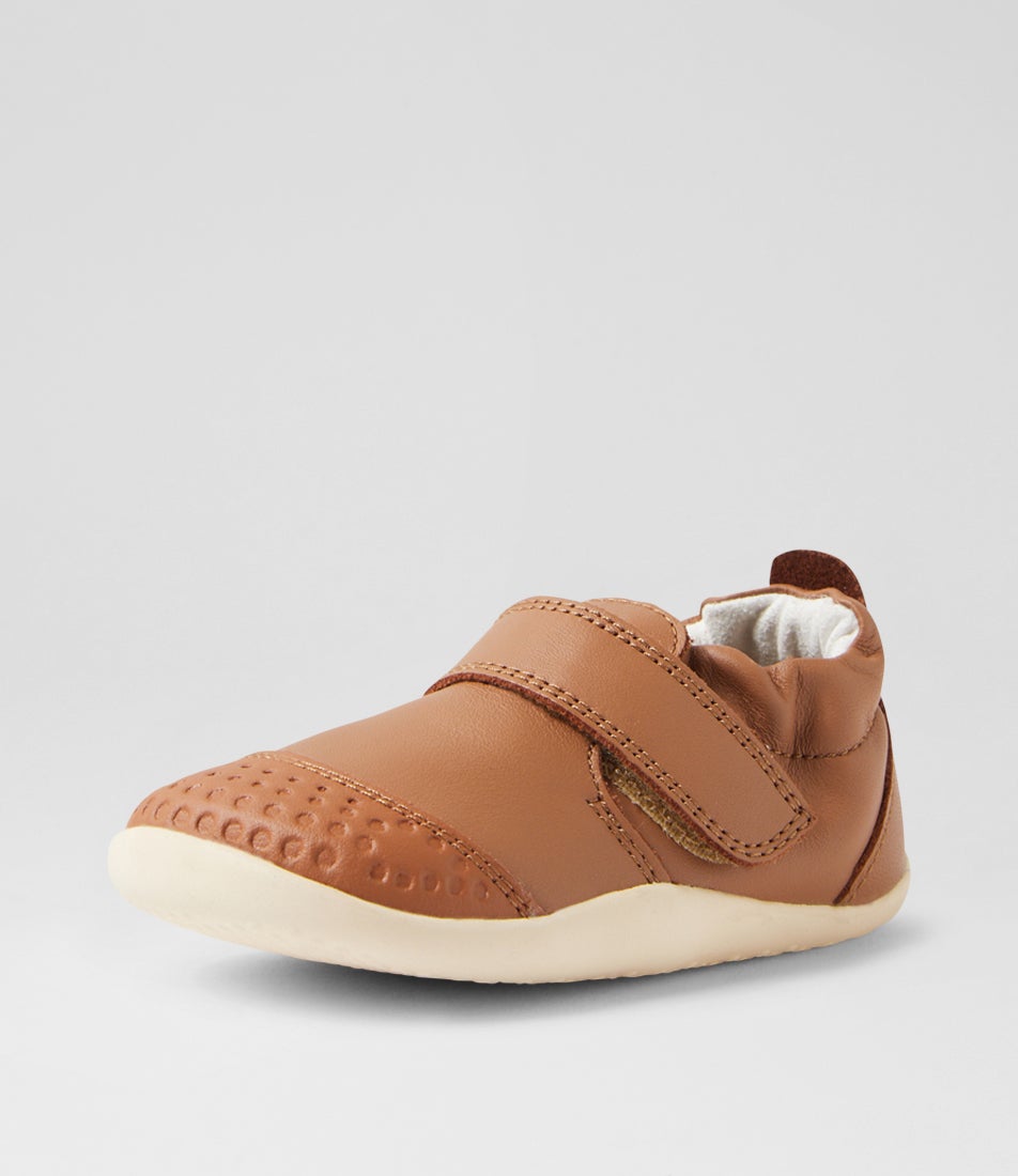Bobux Xp Go Infant Caramel Leather Flat Shoes