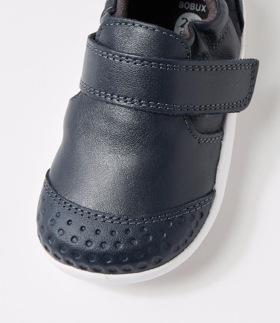 Bobux Xp Go Infant Navy Leather Flat Shoes