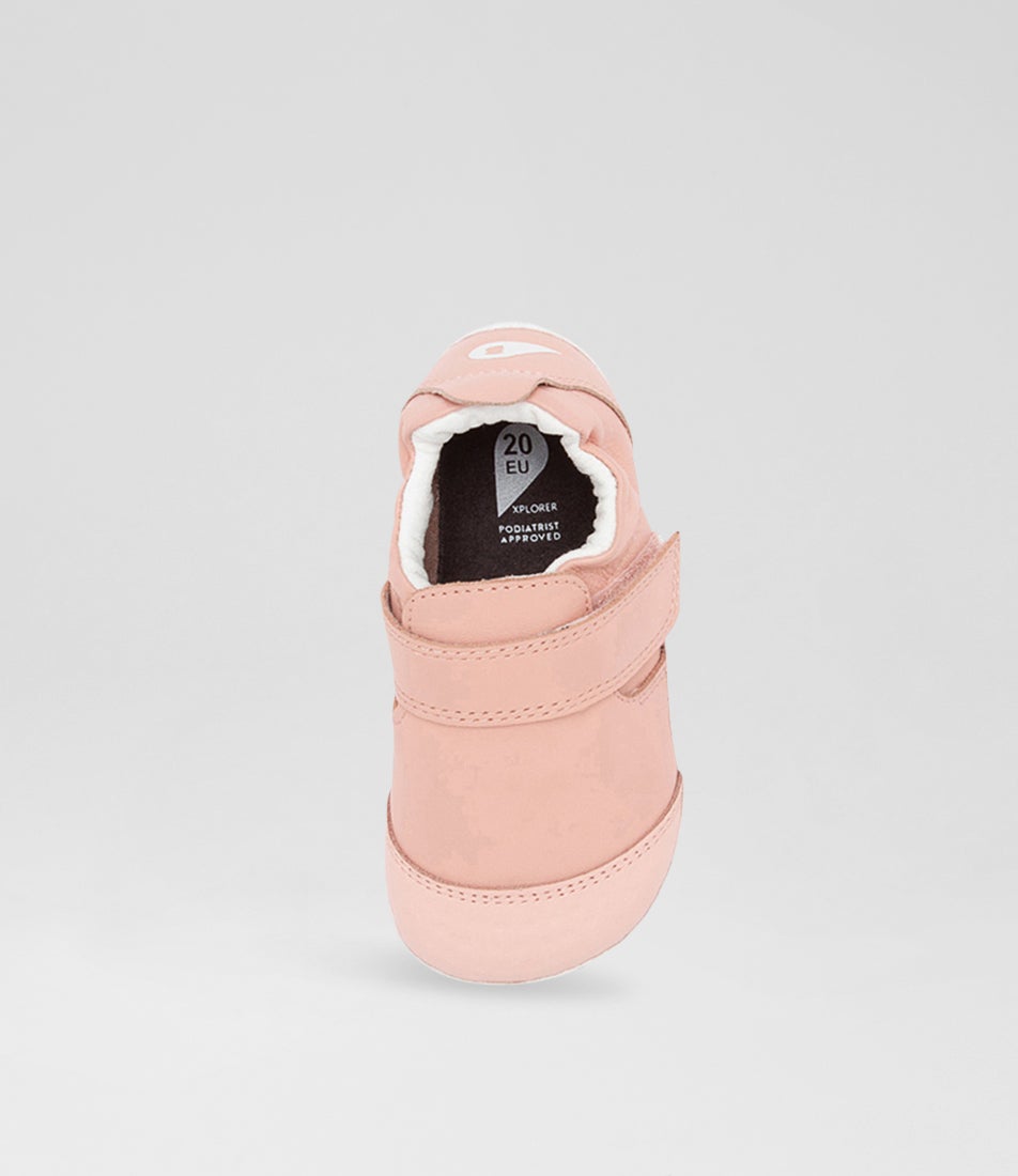 bobux Xp Go Infant Seashell Leather Flat Shoes