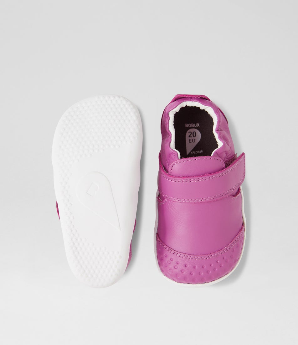 Bobux Xp Go Orchid Leather Flat Shoes