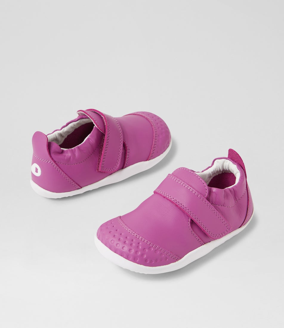 bobux Xp Go Orchid Leather Flat Shoes