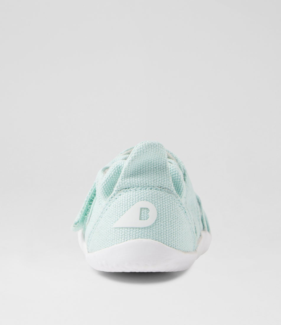 Bobux Xp Go Organic Birds Egg Canvas Flat Shoes