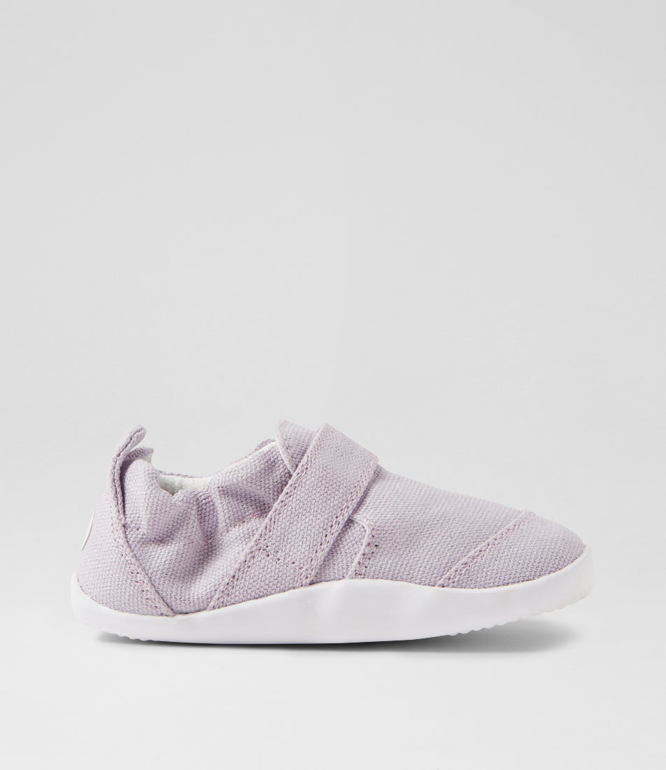 Bobux Xp Go Organic Thistle Canvas Flat Shoes