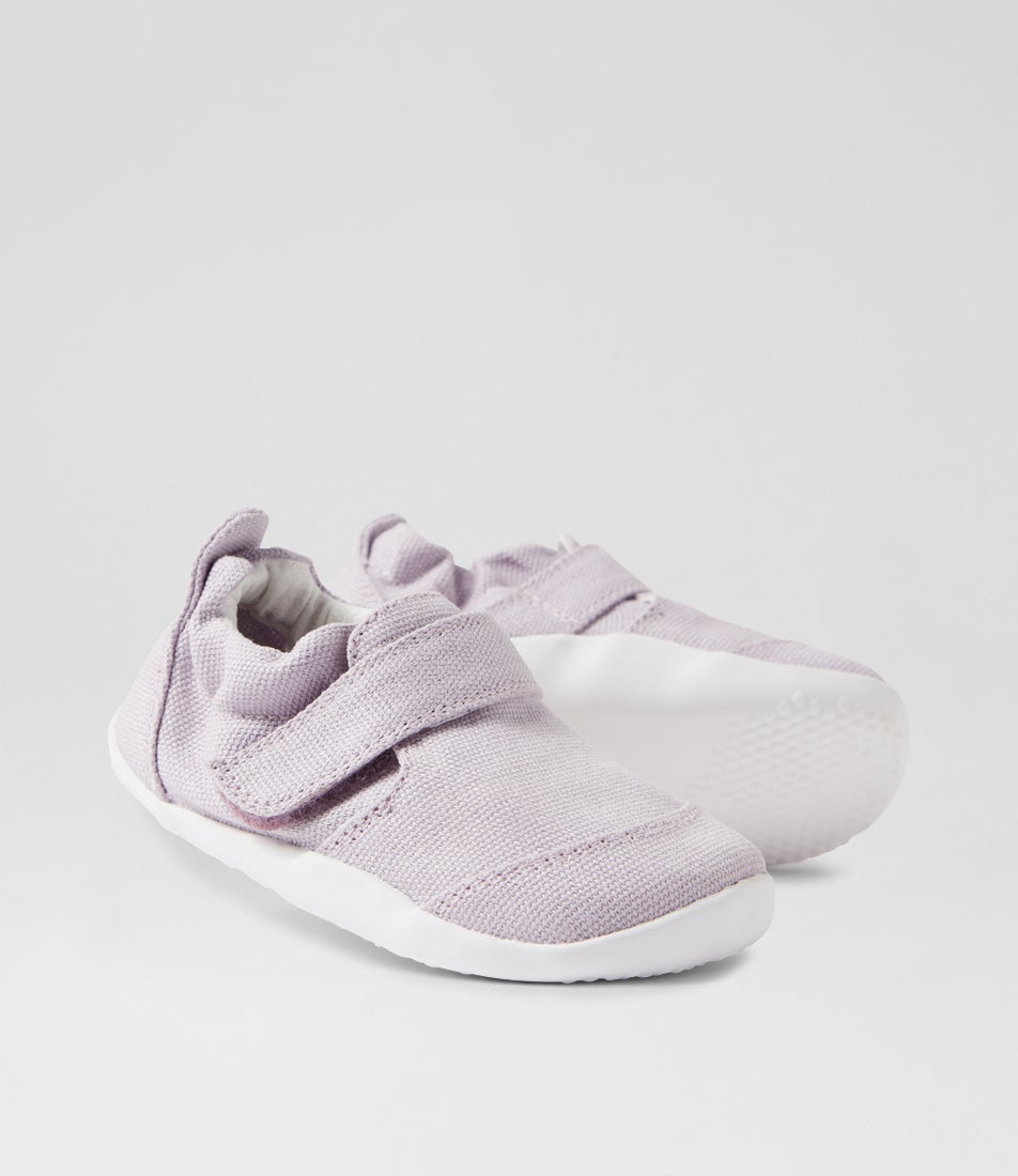 bobux Xp Go Organic Thistle Canvas Flat Shoes