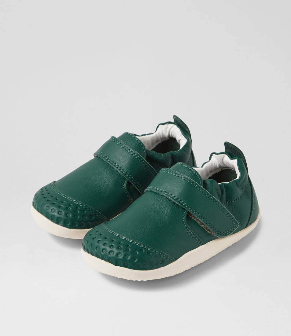 bobux Xp Go Rainforest Leather Flat Shoes